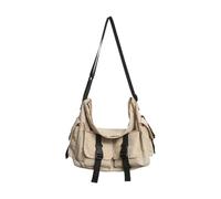 LUOFENG Borse a tracolla da donna multi tasca borsa a tracolla impermeabile in nylon borse messenger e borse alla moda tascabili