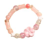LUOFENG Braccialetto floreale dopamina che simboleggia gioia e vitalità per donne alla moda cercano accessori unici per gioielli