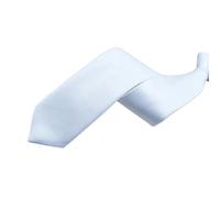 LUOFENG Cravatta da collo bianca tinta unita per uomini donne bambini graffiti per la festa del papà decorazione cravatta regolabile con cerniera cravatte