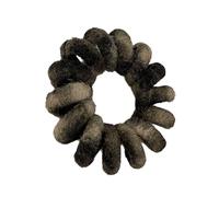 LUOFENG Cravatta per capelli con stampa per cavo telefonico morbido peluche elastico per donne ragazze accessori per capelli leggero multiuso