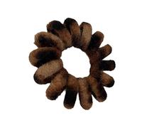 LUOFENG Cravatta per capelli con stampa per cavo telefonico morbido peluche elastico per donne ragazze accessori per capelli leggero multiuso