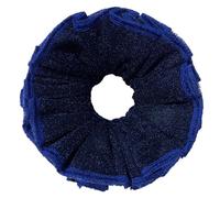 LUOFENG Elastico per capelli glitterato spesso chignon oversize per capelli scrunchy elegante corda per capelli scrunchy donna coda di cavallo titolare