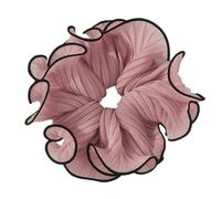 LUOFENG Elastico per capelli increspato spesso oversize elastico per capelli elegante corda per capelli scrunchy donne coda di cavallo titolare