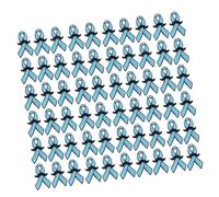 LUOFENG Elegante spilla con fiocchi blu per eventi formali e abiti casual con design sicuro in lega