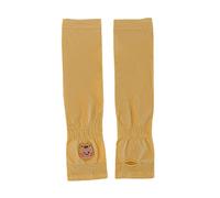 LUOFENG Maniche estive, 2 Pezzi Manicotti solari UV per Bambini 4-12 Anni Copertura Morbida e Traspirante con Foro per Il Pollice