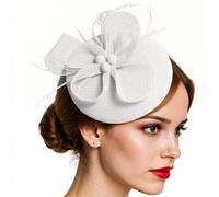 LUOFENG Set di accessori per capelli da donna e copricapo con perline, elegante accessorio per capelli per matrimoni e feste a tema
