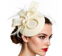 LUOFENG Set di accessori per capelli da donna e copricapo con perline, elegante accessorio per capelli per matrimoni e feste a tema