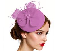 LUOFENG Set di accessori per capelli da donna e copricapo con perline, elegante accessorio per capelli per matrimoni e feste a tema