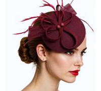 LUOFENG Set di accessori per capelli da donna e copricapo con perline, elegante accessorio per capelli per matrimoni e feste a tema