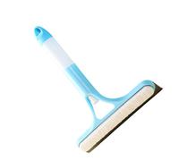 LUOFENG Strumento per la pulizia dei vetri, con manico ergonomico, per superfici in vetro, cucina, bagno, auto