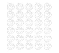 LUOFENG Transparents - Supporto per piantine di ortaggi e piante, previene la caduta, resistenza al vento, lunga durata, palo da giardino