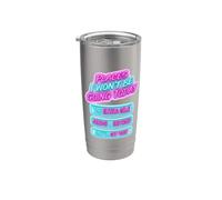 Luoghi che non andrò oggi divertente design sarcastico Bicchiere termico in acciaio inox doppia parete