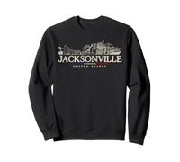 Luoghi d'Interesse di Jacksonville Viaggio Vintage negli Felpa