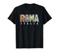 Luoghi d'Interesse di Roma (Roma) Italia (Italia) Maglietta