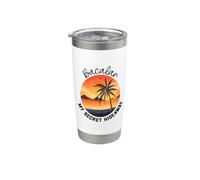 Luogo segreto Bacalar Bicchiere termico in acciaio inox doppia parete