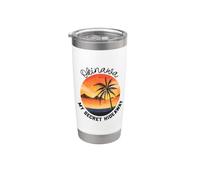 Luogo segreto Okinawa Bicchiere termico in acciaio inox doppia parete
