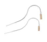 Luoilba Accessori per strumenti a in legno, 2 pezzi, Fagotto , collo curvo, tubo soffiante, collo curvo e corto
