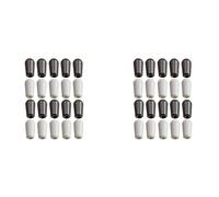 Luoilba Un set di 40 tappi per interruttore basculante a 3 vie per chitarra, accessori per chitarra, 4 mm
