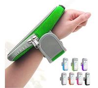 Luojuny ascia da braccio per allenamento in palestra, fascia da braccio per telefono da corsa, borsa da polso per cellulare con custodia a doppio strato, borsa da braccio per telefono traspirante per