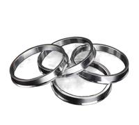 LUOKEKE Anelli di Centraggio 4 Pezzi/Set 72.6-67.1、72.6-66.6、72.6-74..5-57..6-63. Hub Centric Rings Anelli mozzo Ruota in Alluminio(72.6-63.4)