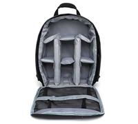 LUOKEKE Borsa Reflex Zaino for fotocamera da esterno, borsa for digitale a tracolla, impermeabile, for DSLR(GRAY)