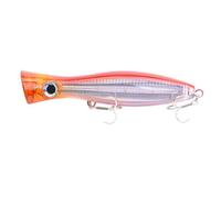 LUOKEKE Esche da Pesca Esche da Pesca in Superficie Popper Bait da 16 cm/80 g con Azione scoppiettante e Perline sonaglio for Il Massimo Potere di attrazione dei Pesci Esche Pesca(6)