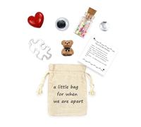 LUOKIFUR Borsa a lunga distanza con scritta "We are Apart", regalo di ispirazione per amanti e amici fidanzato (siamo a parte)