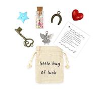 LUOKIFUR Buona Fortuna Significato Borsa Piccola Accessorio Regalo Ricordo Fortunato Amicizia/Regalo Mi manchi Buona Fortuna per l'esame Regalo di positività (Good Luck)