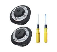 luolety Autocut C6-2 - Testina per decespugliatore a doppia linea, 2 bobine per Stihl 4006-710-2126 C5-2 FS38 FS40 FS45 FS50