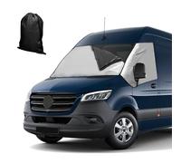 luolety Copertura termica esterna per parabrezza per Mercedes Sprinter 2019-2025, impermeabile, copertura per parabrezza anteriore, oscurante, neve, ghiaccio, polvere, protezione solare