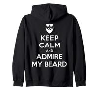 l'Uomo Barbuto ammira la mia Barba Felpa con Cappuccio