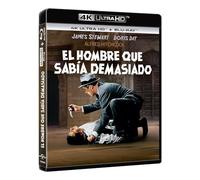 L'Uomo Che Sapeva Troppo (1956) Blu Ray 4K Ultra HD UHD Audio italiano