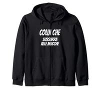 L'uomo che sussurrava alle mucche - Detto cool Felpa con Cappuccio