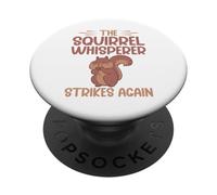 L'uomo che sussurrava gli scoiattoli colpisce ancora uno scoiattolo PopSockets PopGrip Adesivo