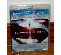 L'Uomo D'Acciaio Blu-Ray+DVD Sigillato Nuovo Azione (Non Aperto) R2