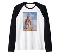 l'Uomo di Vimini Che brucia Scena sacrificale Film Ancora Maglia con Maniche Raglan