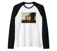 l'Uomo di Vimini Che brucia Scena sacrificale Maglia con Maniche Raglan