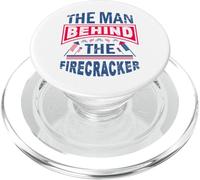 L'uomo dietro il petardo 4 luglio Funny USA PopSockets PopGrip per MagSafe