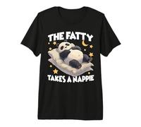 l'Uomo Grasso Sta Facendo Un pisolino: Una Divertente Serata Maglietta Premium