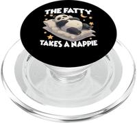 L'uomo grasso sta facendo un pisolino: una divertente serata PopSockets PopGrip per MagSafe