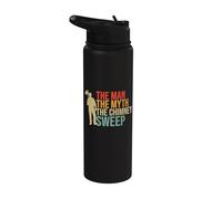 L'uomo il mito lo spazzacamino Stainless Steel Insulated Water Bottle