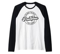 l'Uomo. Il Mito. papaia. La Leggenda. Padre papà Dada Maglia con Maniche Raglan