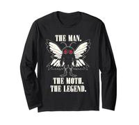 l'Uomo La falena La Leggenda Mothman Umorismo Folklore criptidico Maglia a Manica