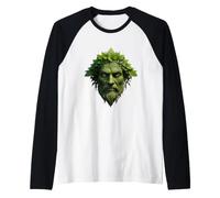 l'Uomo Verde Si risveglia Maglia con Maniche Raglan