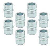 Luomorgo Connettori per mensole da 25,4 mm, 8 pezzi | Connettore per scaffalature metalliche per scaffalature metalliche per scaffalature, parti di ricambio
