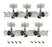 LUORNG 1 set di pioli per accordatura per chitarra, 120 x 40 mm, per chitarra classica, foro singolo, 3 l, 3R, con viti