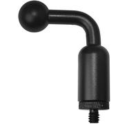 LUORNG 1 set gomito a sfera a 17 mm asta di prolunga per telefono cellulare adattatore 1/4 maschio a maschio viti ad incastro in lega di alluminio per telefono cellulare tablet auto collegamento