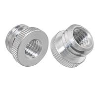 LUORNG 2PCS 3/8 '' femmina a 5/8 '' maschio filettato vite adattatore per microfono stand Mount treppiede adattatore livello laser