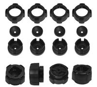 LUORNG 8 set di accessori per supporto per telefono cellulare base universale bullone di fissaggio dado dado filo pad in silicone per montaggio a gravità supporto magnetico supporto caricabatterie
