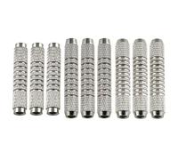 LUORNG 9pcs 10/12/14G Dart Barrels Sostituzione Set Argento per Dart Practice